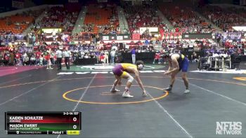 3-2-1A 157 Cons. Round 2 - Mason Ewert, Easton-Pleasant Ridge vs Kaiden Schultze, Osborne