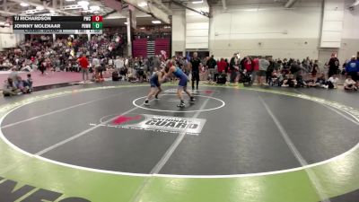 130 lbs Champ. Round 1 - TJ Richardson, Park Wrestling Club vs Johnny Molenaar, Pursuit Wrestling