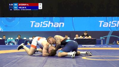 86 kg Qualif. - Aaron Ayzerov, Israel vs Rocco Welsh, United States