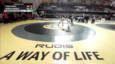 144 lbs Round Of 16 - Colby Houle, Northfield Mt Hermon vs Marco Cartella, Western Reserve Academy