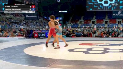 132 lbs Champ. Rd Of 64 - James Aguilar, FL vs Landon Salindong, CA