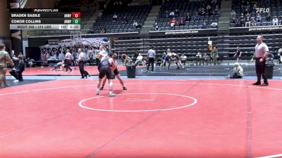 141 lbs Final - Braden Basile, Army vs Conor Collins, Army