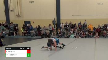 60 lbs Cons. Round 3 - Freyda Nelson, Pinnacle Wrestling Club vs Vincent Perry, Blaine Wrestling Association