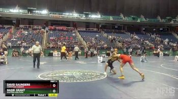 3A 145 lbs Champ. Round 1 - David Saunders, Currituck County vs Nasir Grant, Eastern Guilford