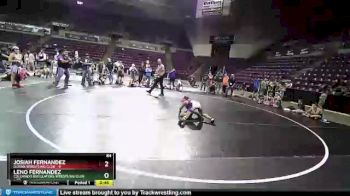 84 lbs Round 3 (10 Team) - Josiah Fernandez, Duran Wrestling Club vs Leno Fernandez, Colorado Regulators Wrestling Club