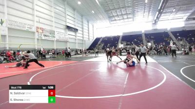 150 lbs Semifinal - Nathan Saldivar, Other Team vs Stryker Shores, Evwc