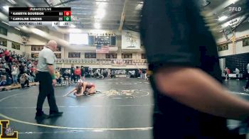 145 lbs 3rd Place Match - Caroline Owens, Seckman vs Kamryn Bourbon, Nixa