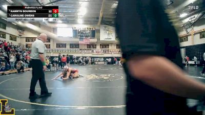 145 lbs 3rd Place Match - Caroline Owens, Seckman vs Kamryn Bourbon, Nixa