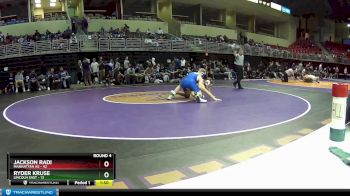 150 lbs Round 4 (6 Team) - Ryder Kruse, Lincoln East vs Jackson Radi, Manhattan HS