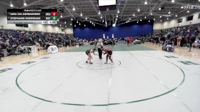 138 lbs Champ. Round 1 - Stephanie Rodriguez, Westfield vs Jada Kai Ashshaheed, Orange County