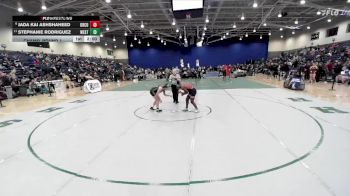 138 lbs Champ. Round 1 - Stephanie Rodriguez, Westfield vs Jada Kai Ashshaheed, Orange County