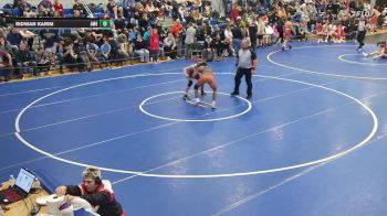 132 lbs Cons. Round 2 - Ridwan Karim, Amherst vs Vincent Colantino, Eden