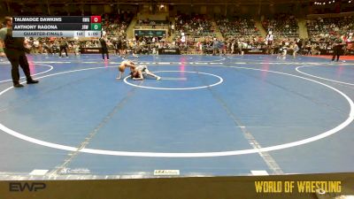 70 lbs Quarterfinal - Talmadge Dawkins, Roundtree Wrestling Academy vs Anthony Ragona, JRW Jake Reicin Wrestling