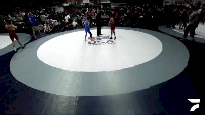 96 lbs Ryan Khazaei, SDIKWA - San Diego-Imperial Kids Wrestling Association vs Aaron Sanchez, CVWA - Central Valley Wrestling Association