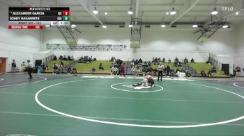 133 lbs Cons. Semi - Alexander Garcia, Imperial Valley College vs Johny Navarrete, Cuesta