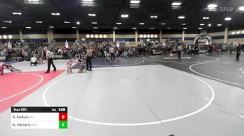 74 lbs Round Of 16 - Santino Andujo, Valiant College Prep vs Nixon Herrera, Ocrtc