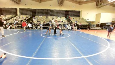 73 lbs Rr Rnd 2 - Logan Cunningham, Kingsway 7th & 8th vs Jaeden Masino, American MMAW