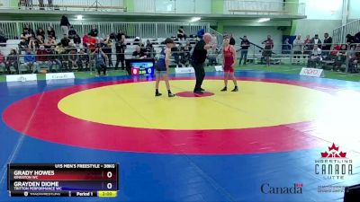 38kg Round 2 - Grady Howes, Kingston WC vs Grayden Diome, Tritton Performance WC