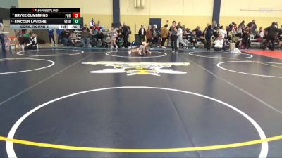 95 lbs Cons. Round 3 - Bryce Cummings, Pursuit Wrestling Minnesota vs Lincoln LaVigne, Victory School Of Wrestling