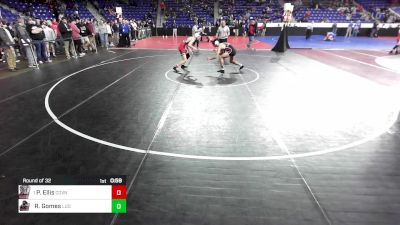 126 lbs Round Of 32 - Peyton Ellis, Coventry vs Ryan Gomes, Ludlow