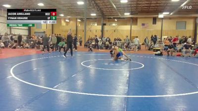 165 lbs Champ. Round 1 - Jacob Arellano, Westcliff vs Tynan Krause, Providence (Mont.)