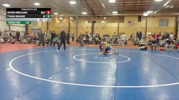 165 lbs Champ. Round 1 - Jacob Arellano, Westcliff vs Tynan Krause, Providence (Mont.)