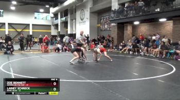 130 lbs Round 2 (16 Team) - Zoe Bennett, Sisters On The Mat vs Lainey Schreck, BVWC Blue