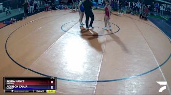 150 lbs Cons. Round 4 - Jayda Nance, Oregon vs Addison Canja, Nevada