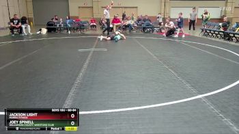 80-84 lbs Round 2 - Jackson Light, Morris Fitness vs Joey Spinell, Williamson County Wrestling Club