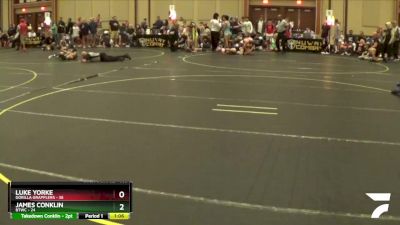 145 lbs 5th Place Match - James Conklin, BTWC vs Luke Yorke, Gorilla Grapplers