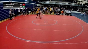 133 lbs Quarterfinal - Garrett Totten, Tcnj vs Caiden Heller, Messiah