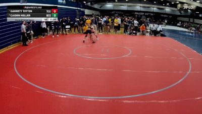 133 lbs Quarterfinal - Garrett Totten, Tcnj vs Caiden Heller, Messiah