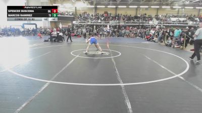 126 lbs Consi Of 16 #2 - Spencer Buscema, Salem vs Marcos Ramirez, Toll Gate