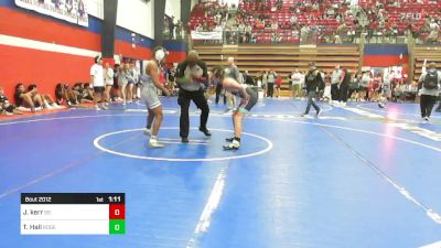 120 lbs Round Of 16 - Jesse Kerr, Sand Springs HS vs Theodore Hall, Rogers