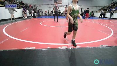 55 lbs Semifinal - Callan Sommer, Miami vs Kruz Means, Brushy Wrestling Club