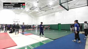 150 lbs Champ. Round 2 - Adrian Salazar, Highland vs Ayden Vergara, Ramona (Riverside)