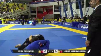 Anthony Gabriel Andrade Silva vs Wiliam Joseph English 2026 World Jiu-Jitsu IBJJF Championship