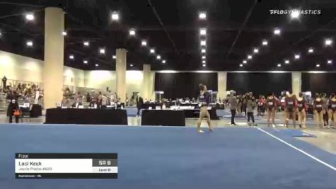 Laci Keck - Floor, Jaycie Phelps #829 - 2021 USA Gymnastics Development Program National Championships