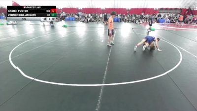 120 lbs Semis & Wb (16 Team) - Vernon Hill Athlete, Grayslake Central vs Xavier Foster, Illinois Top Dawgs Orange
