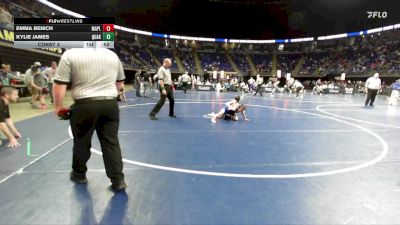 55 lbs Consy 4 - Emma Benich, Maplewood vs Kylie James, Quakertown