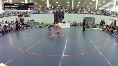 110 lbs Maya Alvarado, Florida vs Azalea Kallal, Minnesota
