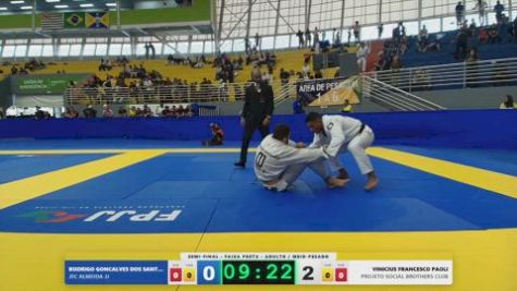 VINICIUS FRANCESCO PAOLI vs RODRIGO GONCALVES DOS SANTOS 2026 FPJJ Circuito Paulista GI Etapa 3