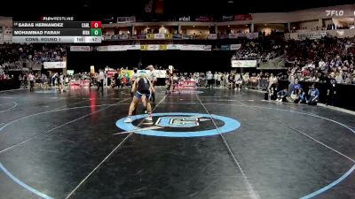 5A 127 lbs Cons. Round 1 - Sabas Hernandez, Carlsbad vs Mohammad Farah, Rio Rancho