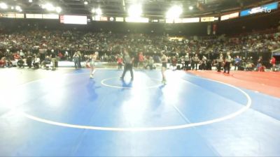 100 lbs Cons. Round 1 - Elsie Nebeker, Twin Falls vs Nevaeh Cole, Middleton