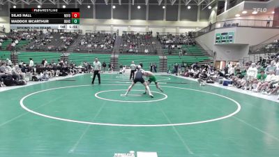 138 lbs Round 1 (16 Team) - Silas Hall, North Forsyth vs Maddox McArthur, Buford HS