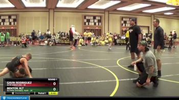 92 lbs Round 1 (6 Team) - Benton Alt, Olympia National Team vs Gavin Rodriguez, Elite Wrestling