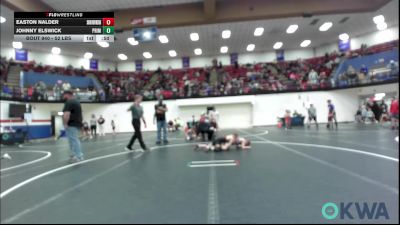 52 lbs 3rd Place - Easton Nalder, Skiatook Youth Wrestling vs Johnny Elswick, Prime Wrestling