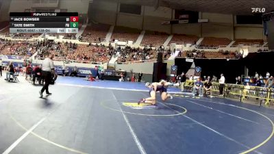 138-D4 Champ. Round 1 - Tate Smith, Pima High School vs Jace Bowser, Wickenburg High School