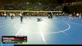 140 lbs Semifinal - Connor Hill, Sebolt Wrestling Academy vs Keagan Alvarez, Big Game Wrestling Club