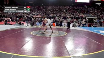 5A 150 lbs 3rd Place Match - Coen Roberts, Lewiston vs Niamiah Naranjo, Minico